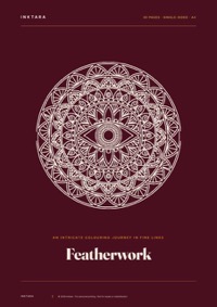 Cover of Detailed Mandalas: Featherwork
