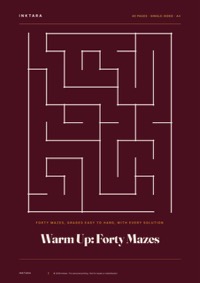 Cover of Warm Up: Forty Mazes