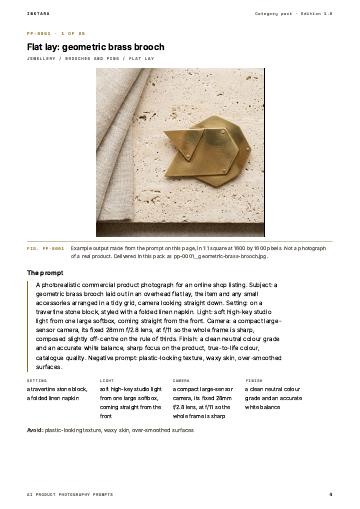 Page 4 of AI Product Photography Prompts: Jewellery