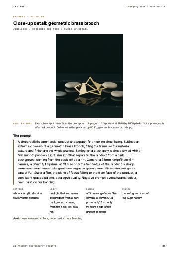 Page 24 of AI Product Photography Prompts: Jewellery
