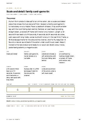 Page 24 of AI Video Ad Prompts: Toys and Games
