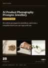 Cover of AI Product Photography Prompts: Jewellery