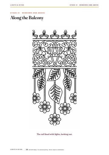 Inner page 24 of Lights & Diyas