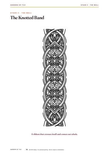 Inner page 14 of Gardens of Tile